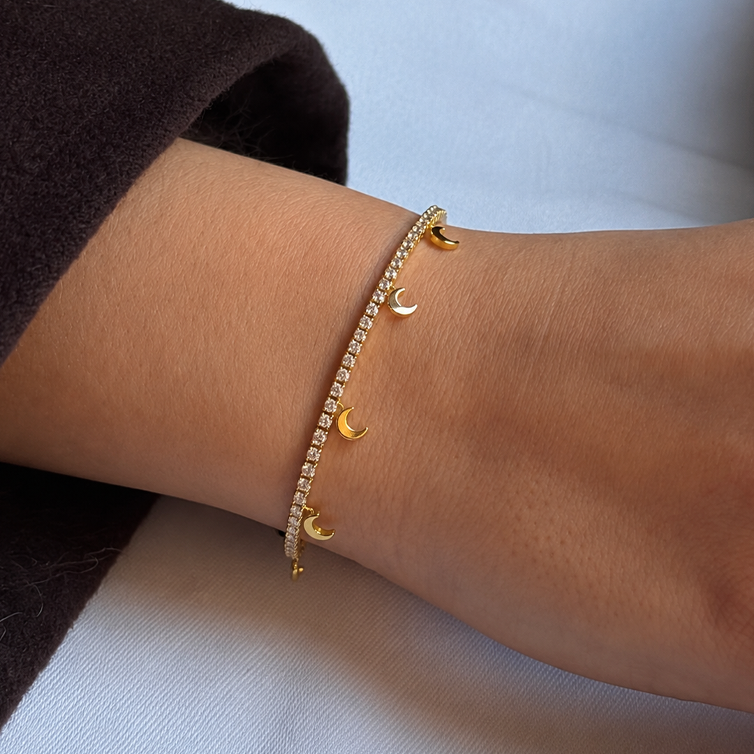 Moonelle bracelet in gold